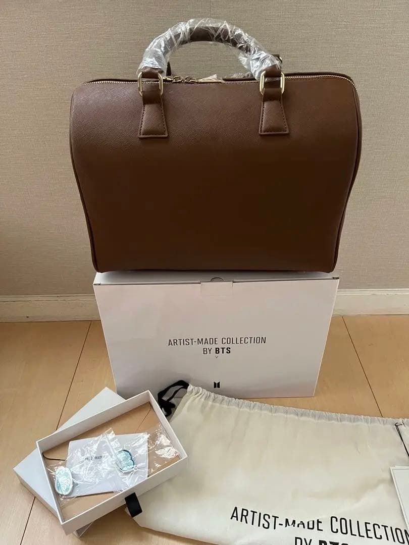 BTS V テテ　アーティストメイド　MUTE ミュート　ボストンバッグ　バッグ