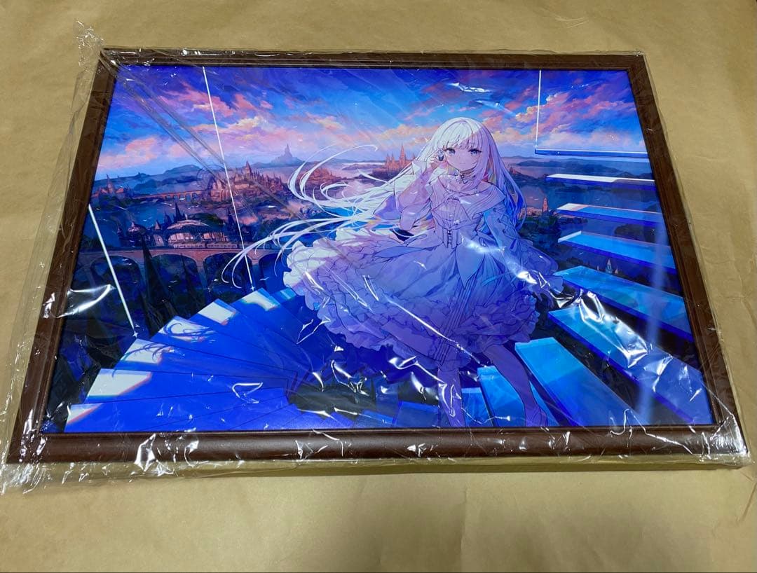 絵師100人展14 藤ちょこ 複製原画 この広い世界で私だけの輝きを