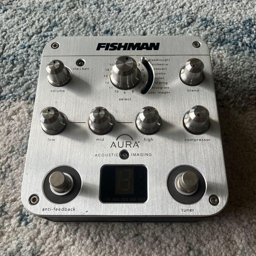 FISHMAN Aura Spectrum DI Preamp 完動品