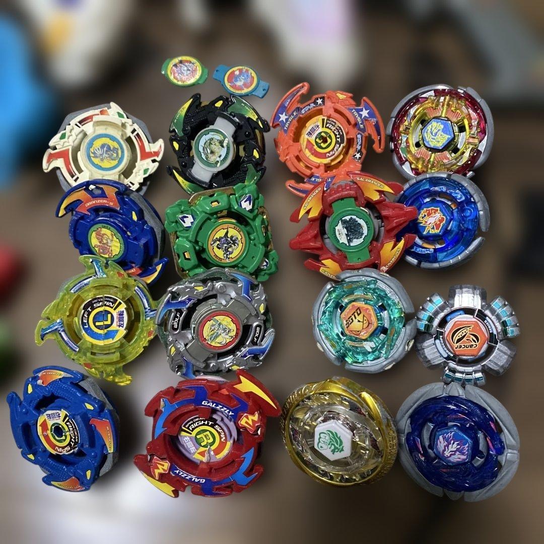 レア品あり♪ベイブレードセット 16個とシューター付き