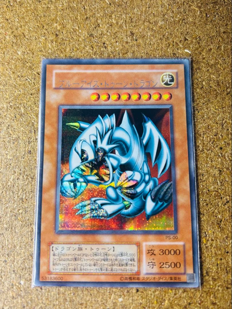 エラーカード　ネームズレ　ブルーアイズ・トゥーン・ドラゴン