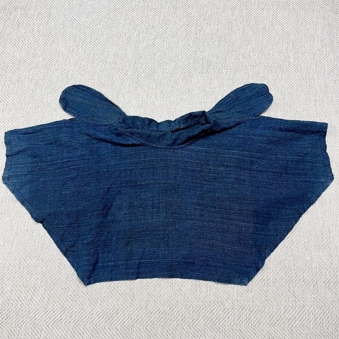 うさとの服 フレアスカート 八角形 ネイビー ポンチョ