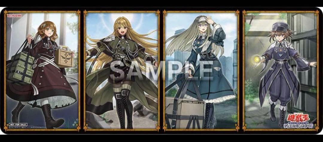 遊戯王　TACTICAL-TRY DECK 限定戦エクソシスター プレイマット