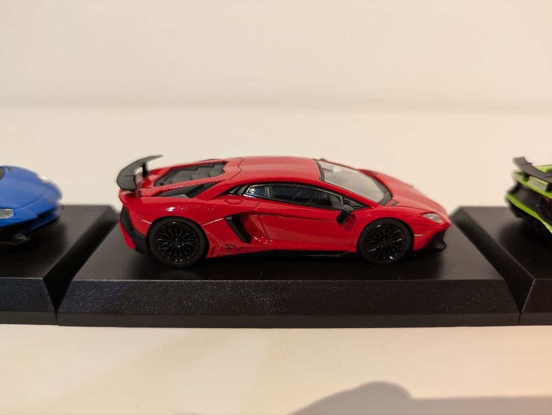 京商 1/64 ランボルギーニ アヴェンタドール SV 3台セット