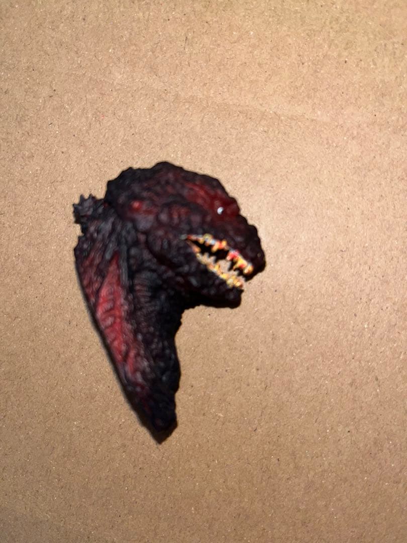 ゴジラ　ヘッドマグネット　3種