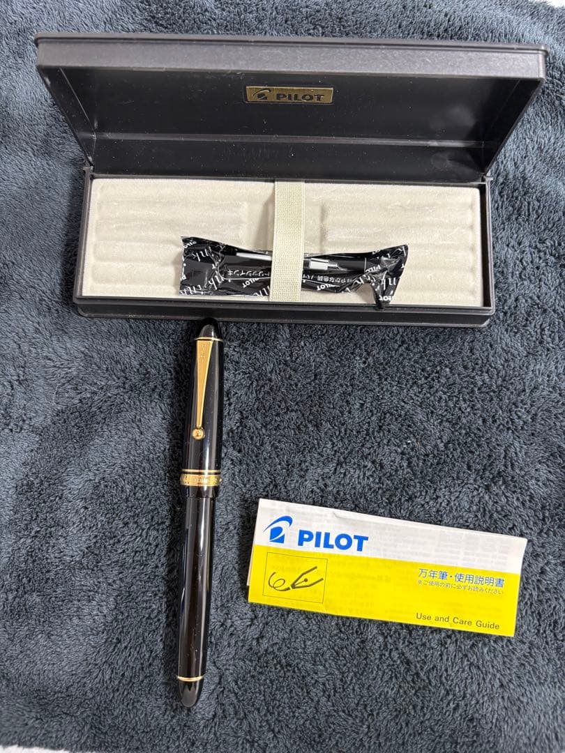 PILOT 万年筆 カスタム742ブラック
