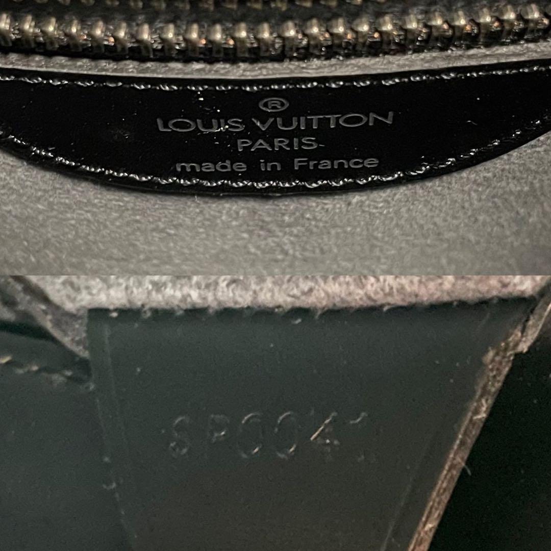 ルイヴィトン M52812 ヴェルソー ショルダーバッグ エピ ノワール レザー