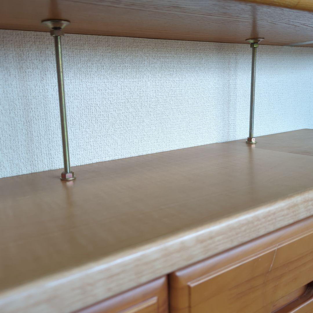 カウンター下引き戸キャビネット