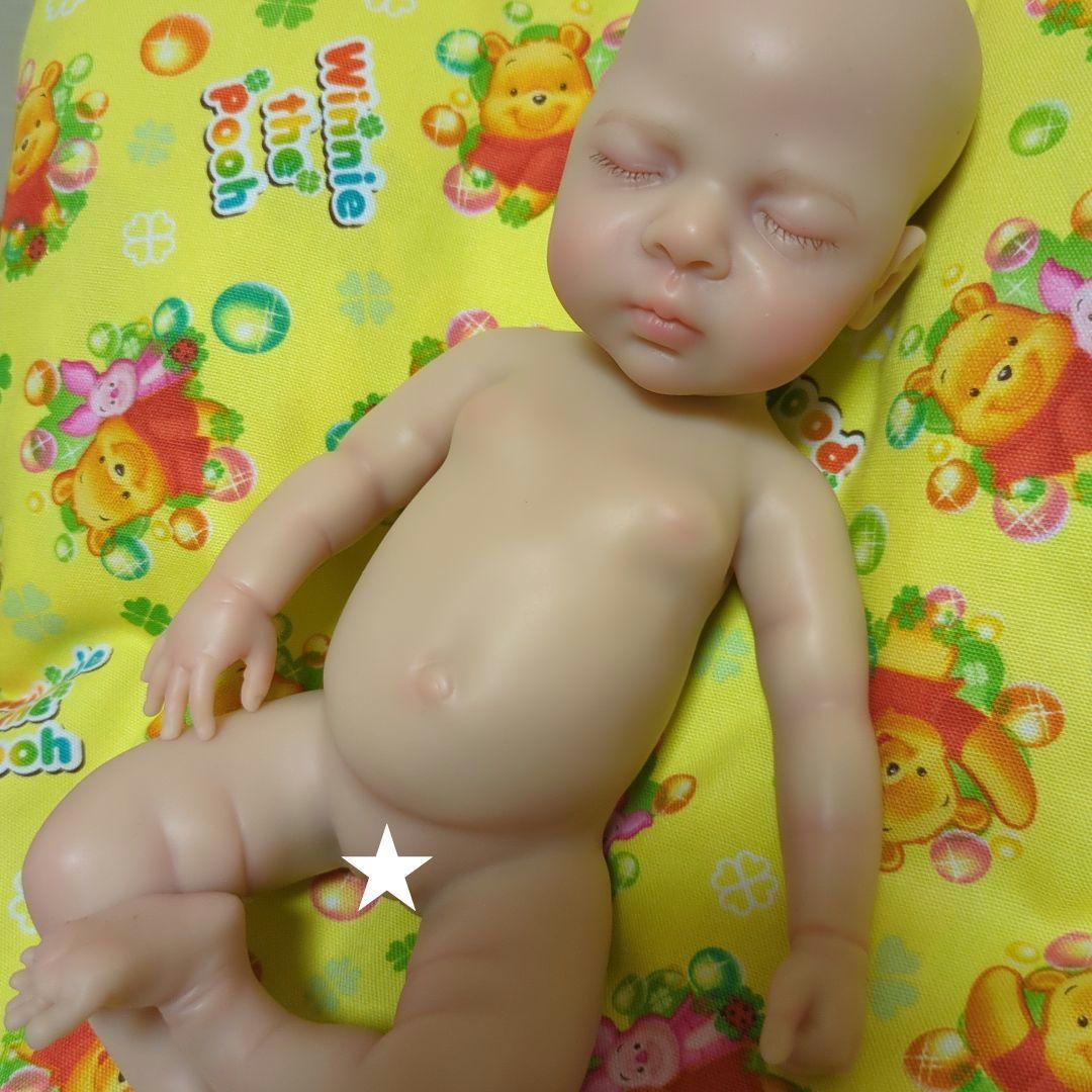 最終価格 リボーンドール フルシリコン 寝顔が綺麗な女の子 未熟児 30センチ