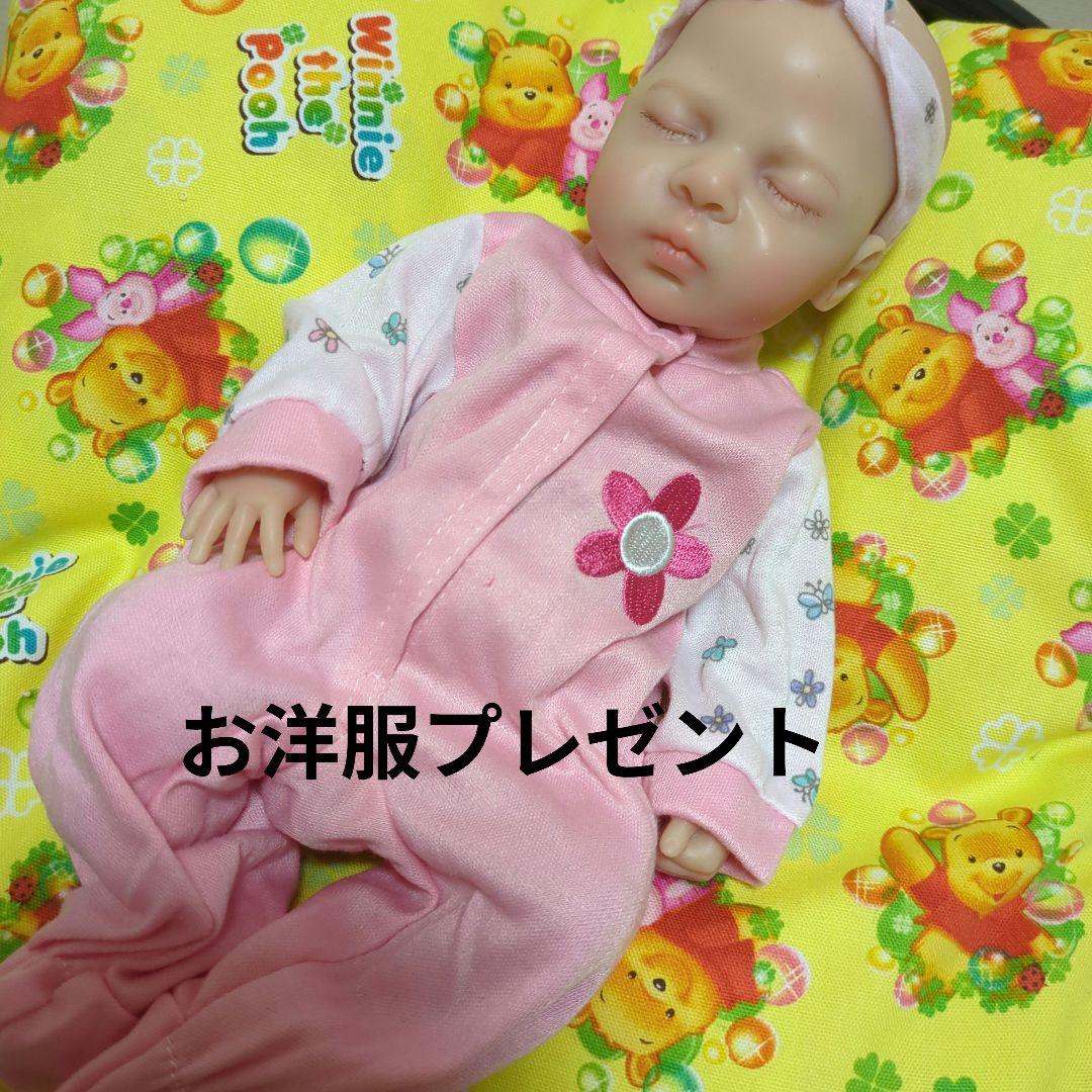 最終価格 リボーンドール フルシリコン 寝顔が綺麗な女の子 未熟児 30センチ