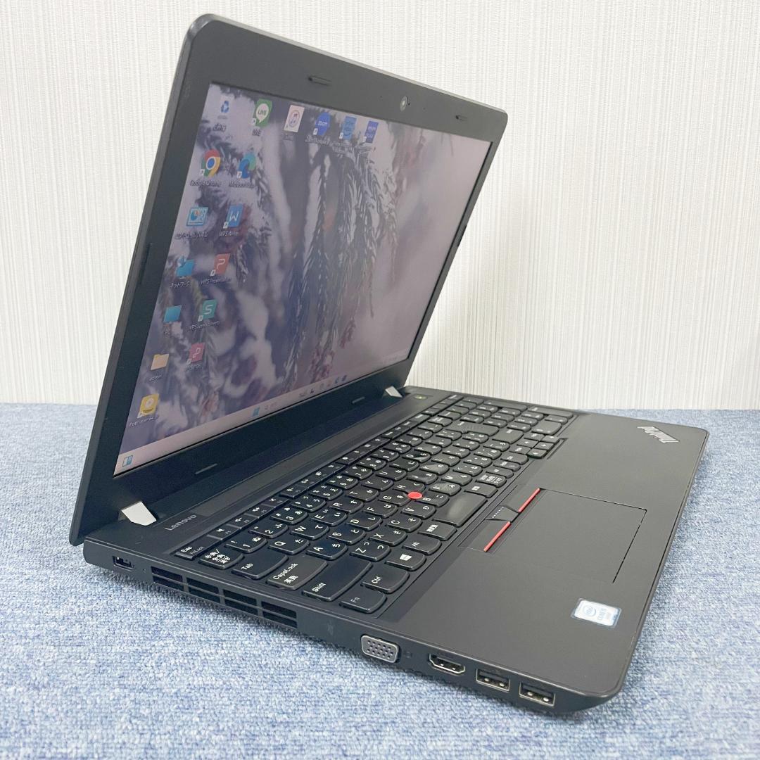 ThinkPadノートパソコン　Windows11　オフィス　SSD256GB