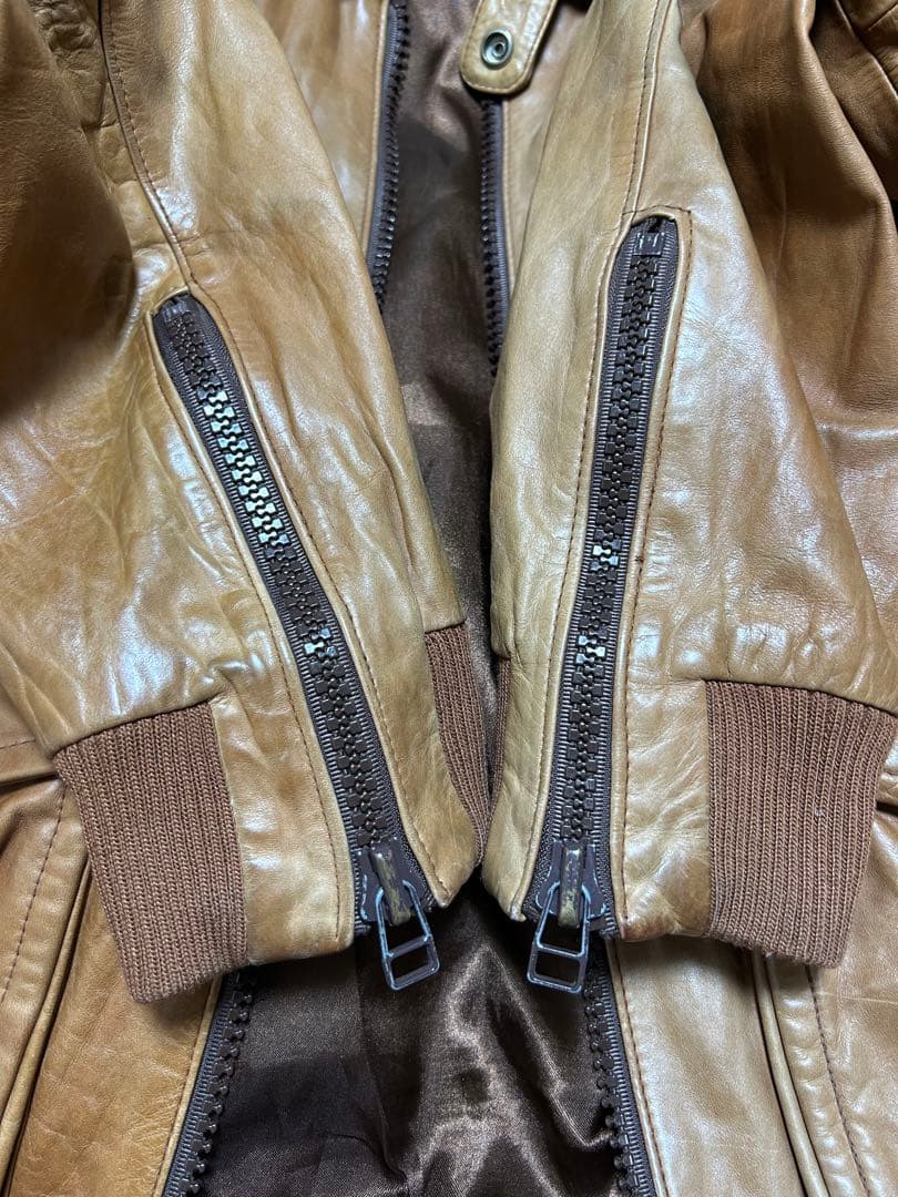 レア物　【Schott】 ホースハイド　レザージャケット