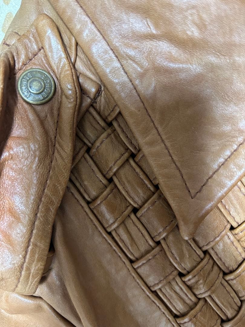 レア物　【Schott】 ホースハイド　レザージャケット