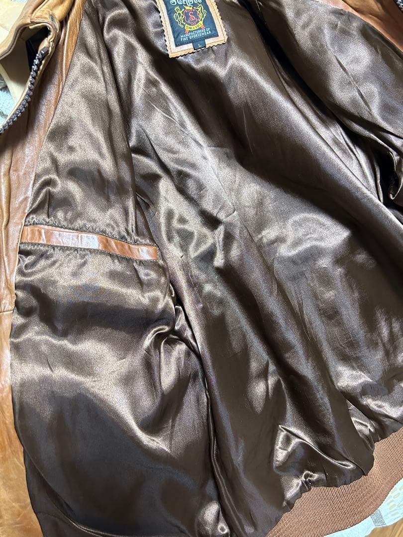 レア物　【Schott】 ホースハイド　レザージャケット