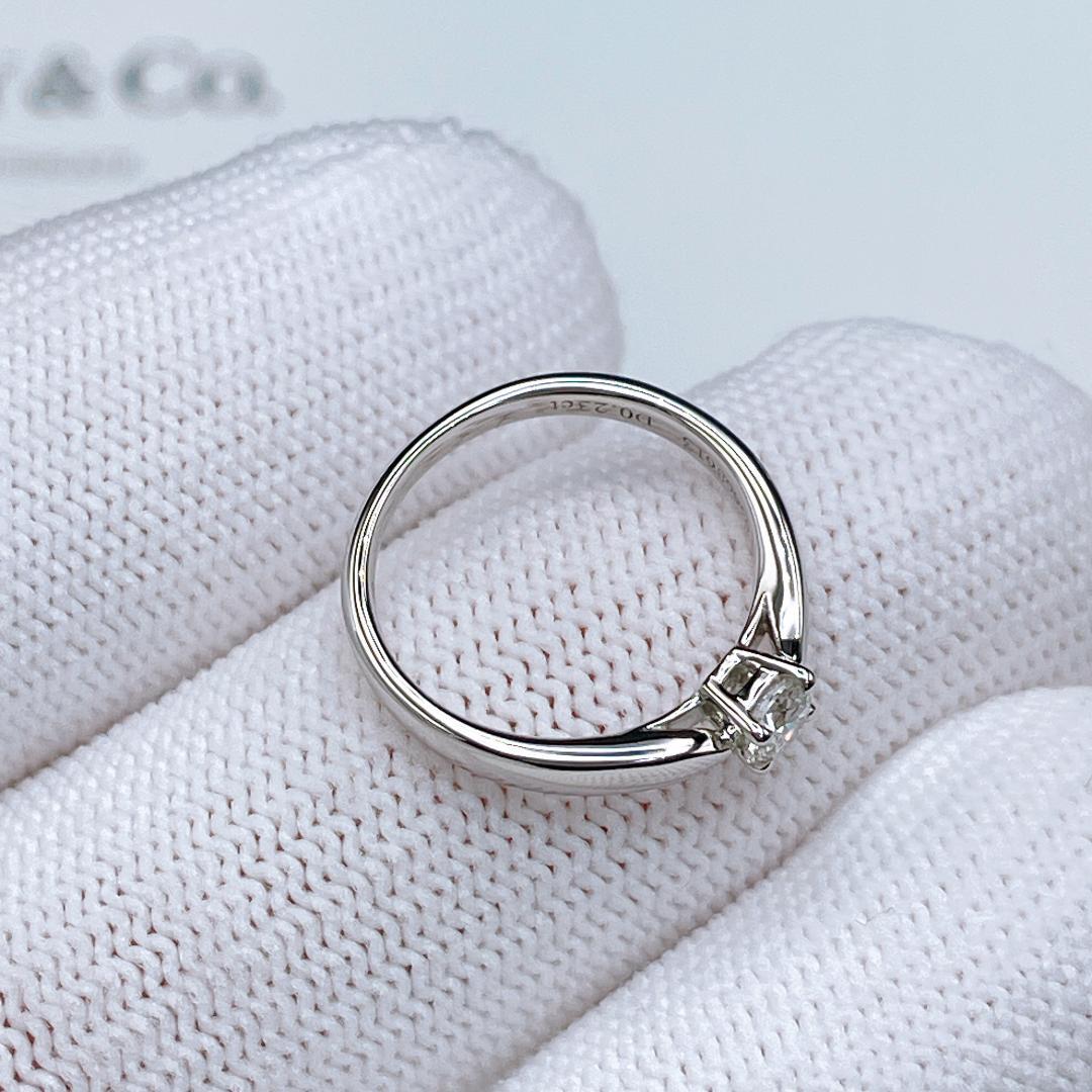 ◇ティファニー◇新品仕上済 ハーモニー ダイヤ リング PT 0.23CT 5号