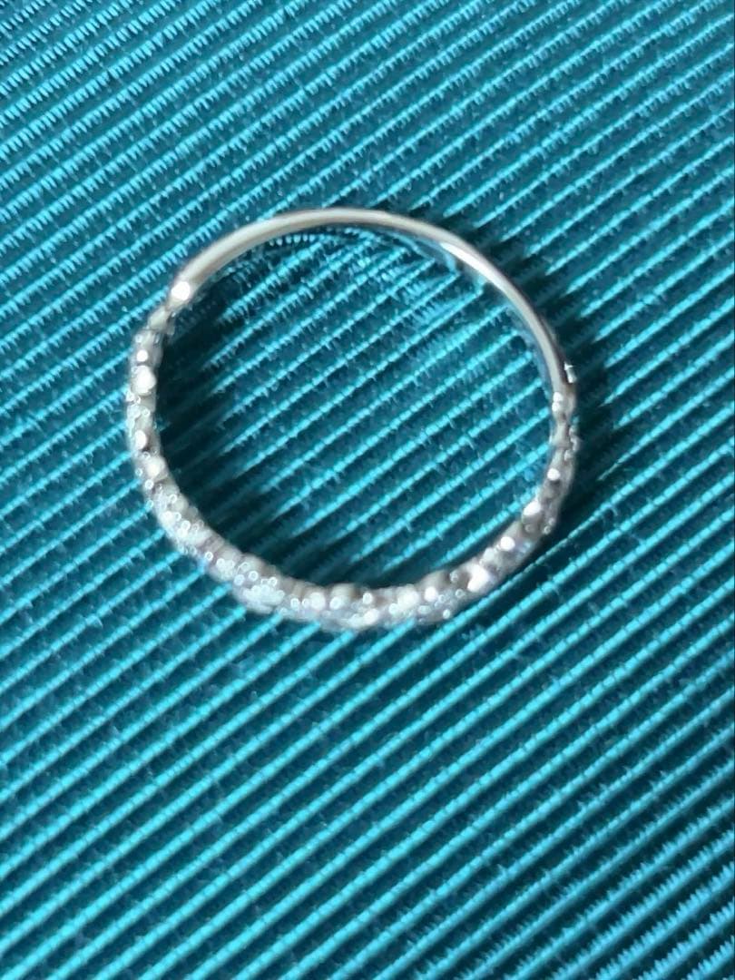 繊細なデザイン♡ アーカー フローレント　Pt900 9号