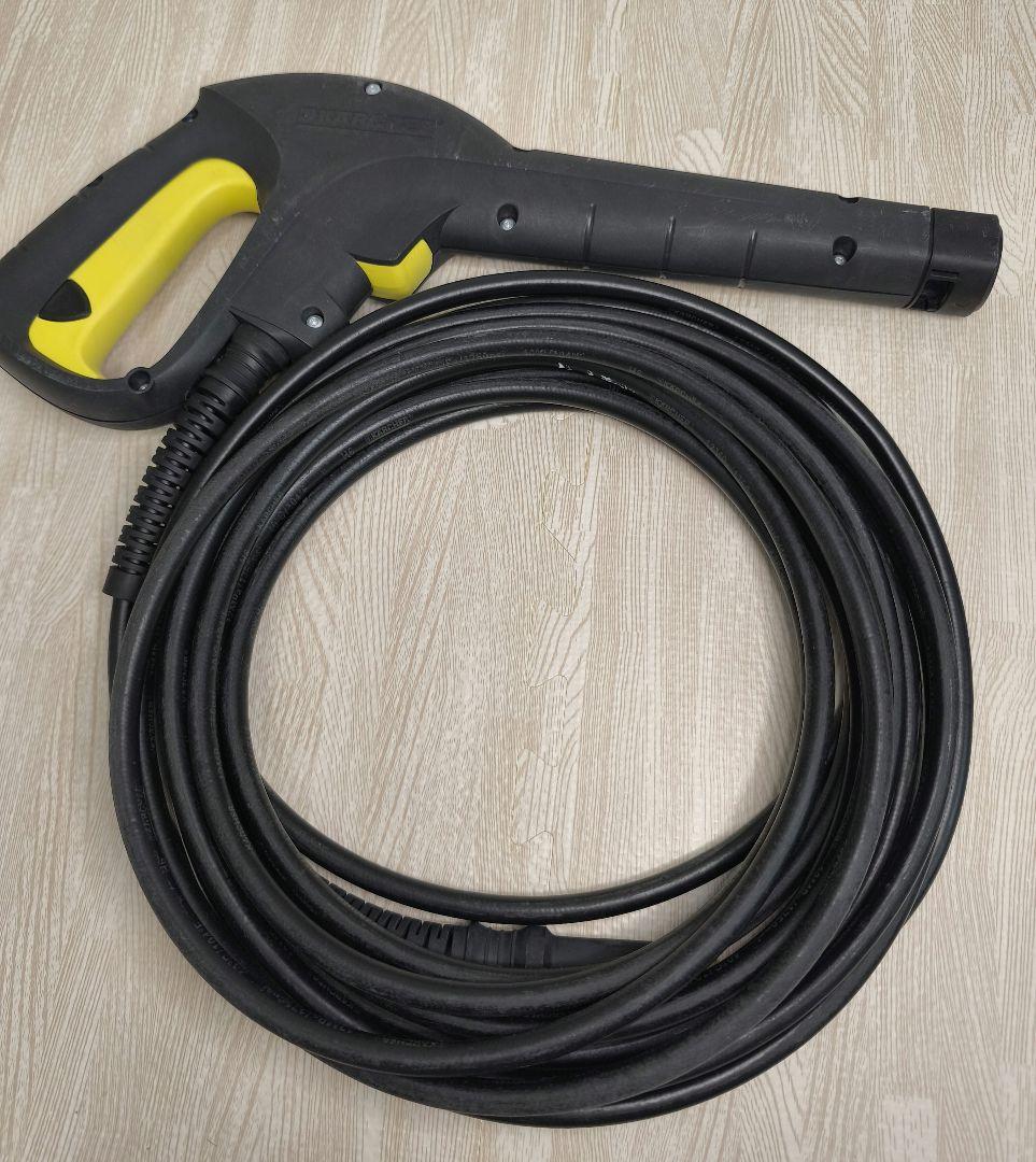【数回使用美品】KARCHER JTK 38 高圧洗浄機 本体 蛇口&バケツ可