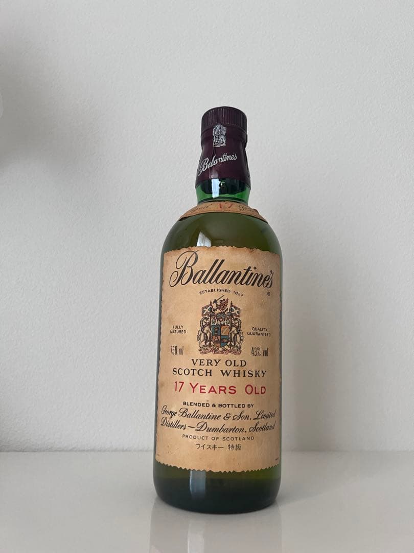 未開封　超レア　OLD バランタイン17年　特級ラベル