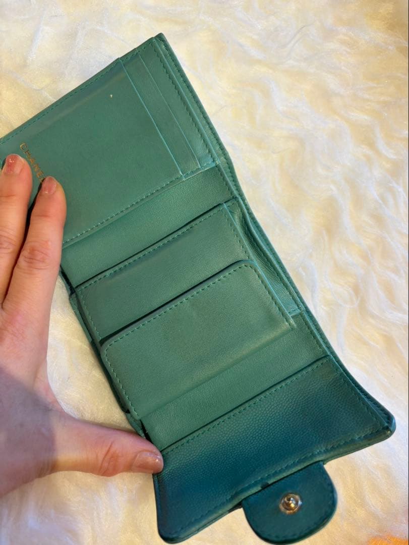 CHANEL☆シャネル三つ折り財布