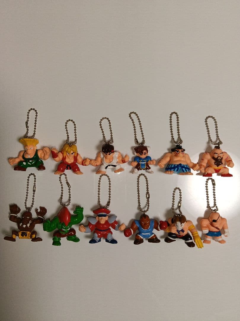 ストリートファイター２キーホルダー 12種セット