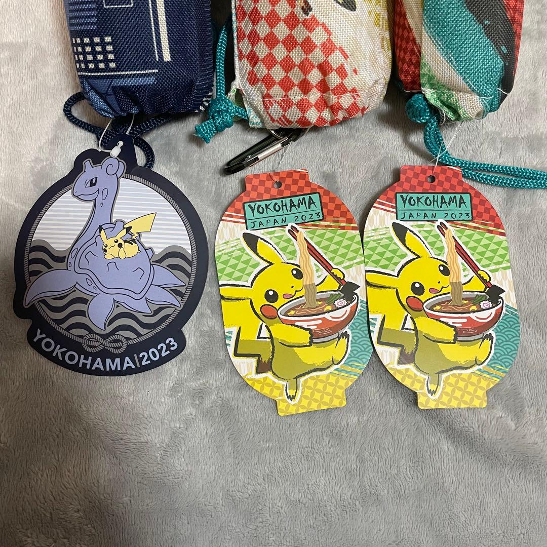 3点　ポケモンカードゲーム プレイマット 横浜記念 限定品 WCS 海外　.