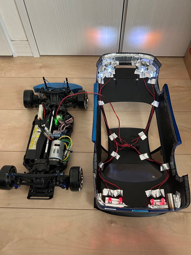 ドリフトラジコン　ヨコモドリパケフルセット