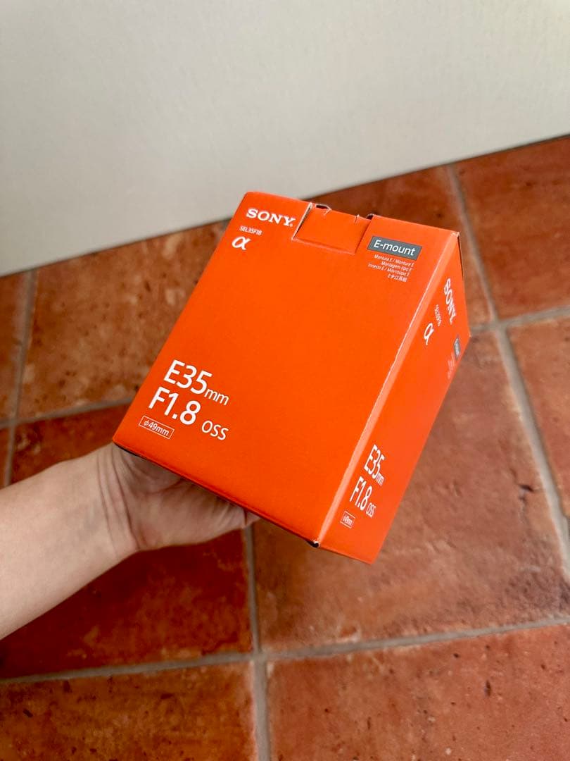 SONY SEL35F18 E35mm F1.8 OSS 単焦点レンズ