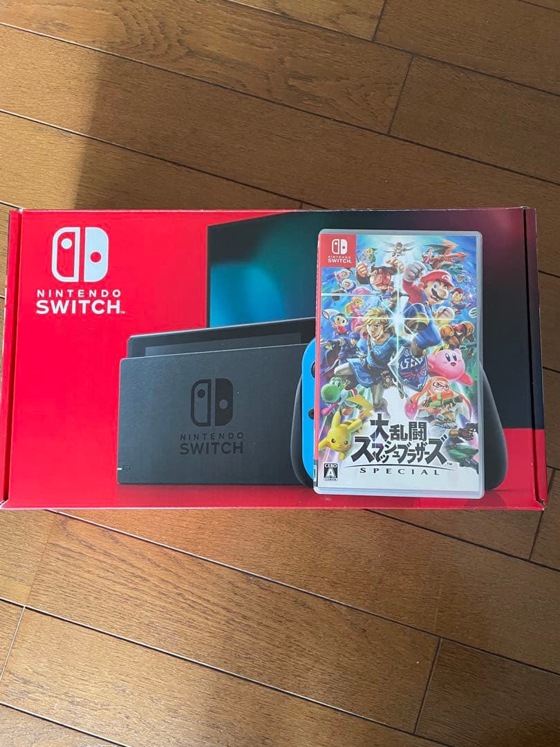 Nintendo Switch 赤/青 本体 スマブラSP付