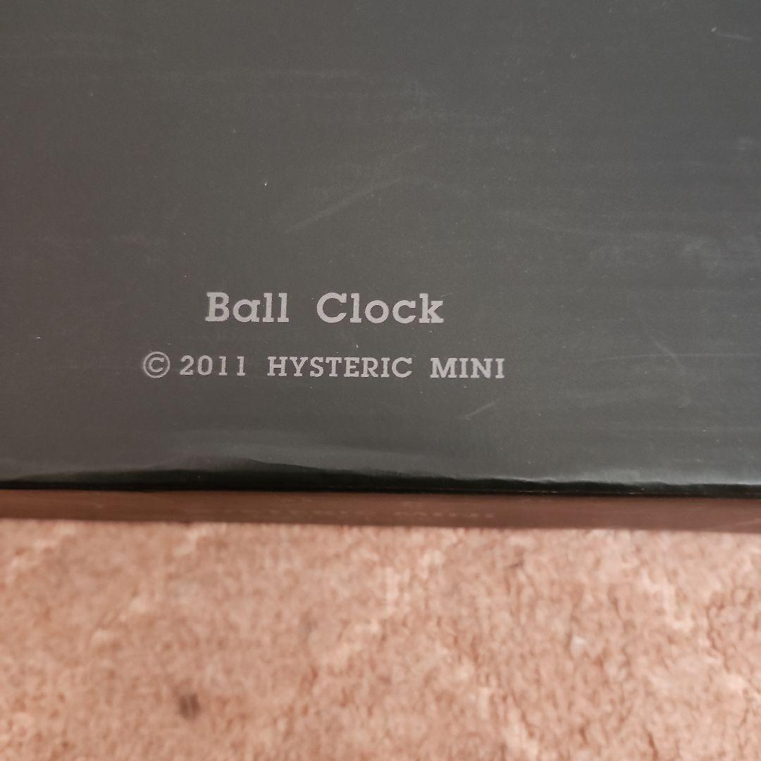 HYSTERIC MINI 壁掛け時計　赤