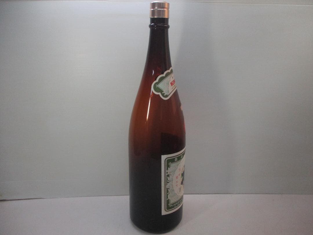 空き瓶 一斗瓶 銘酒「菊乃井」ガラス瓶 特大 レトロ アンティーク o11