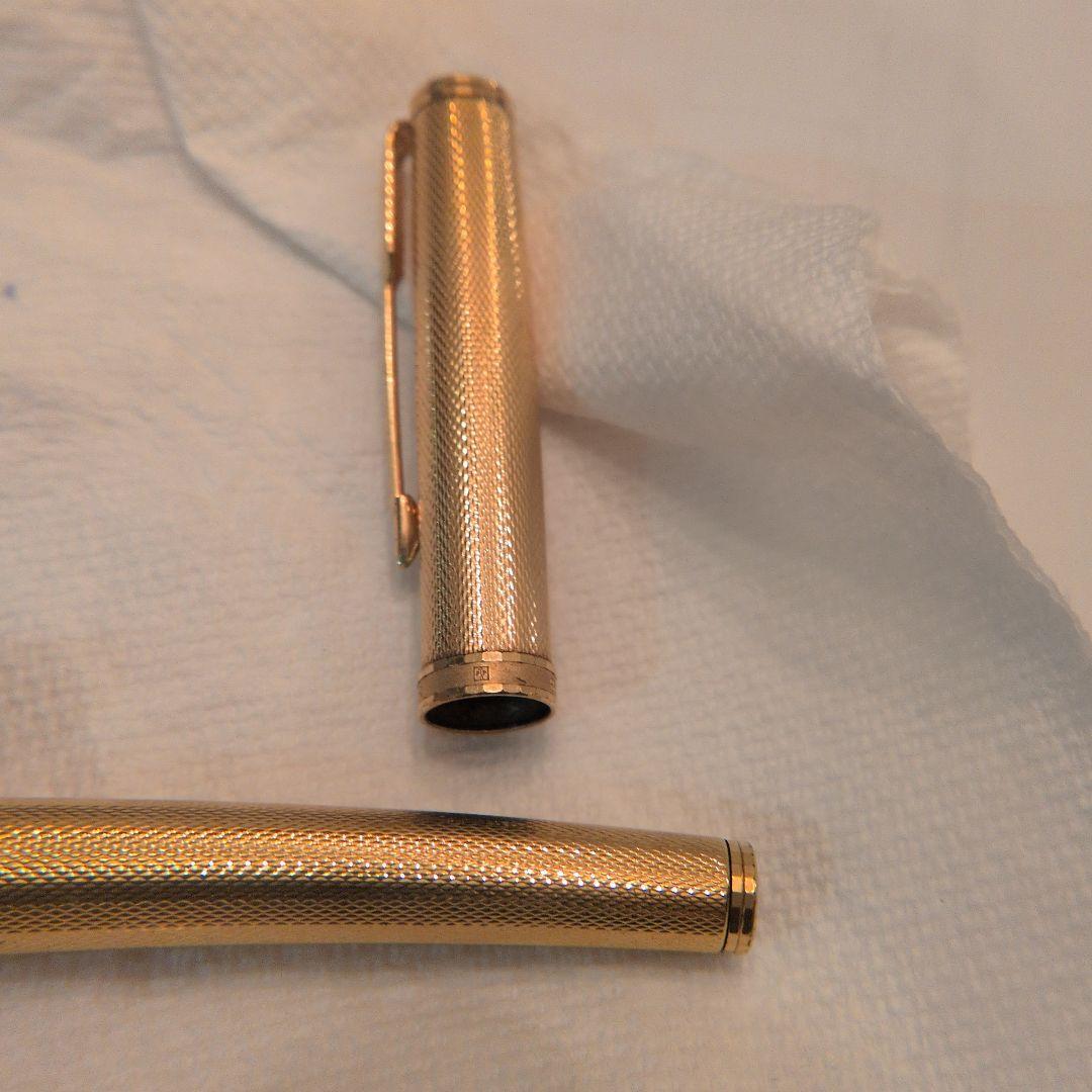 Parker ゴールド万年筆 18Kペン先