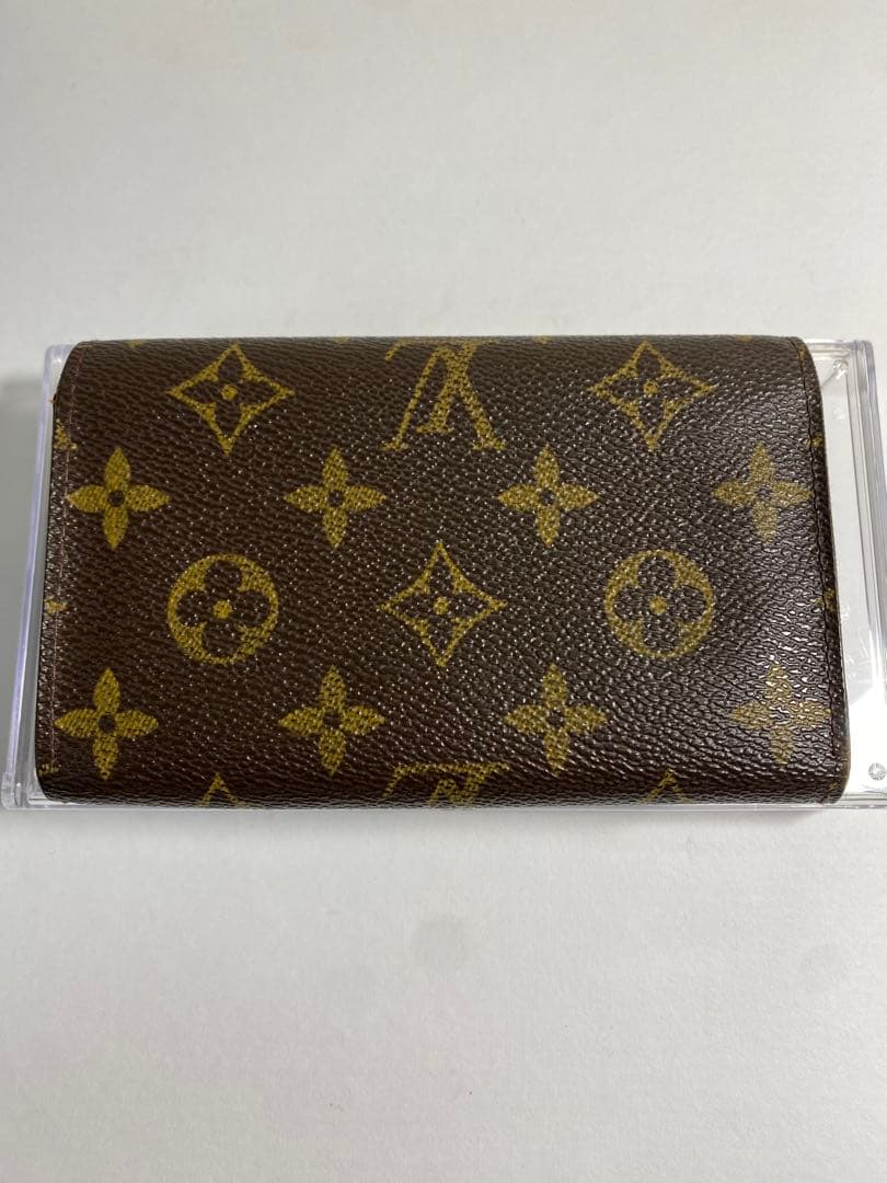 ✨美品✨ルイヴィトン モノグラム ポルトモネビエトレゾール 二つ折り財布