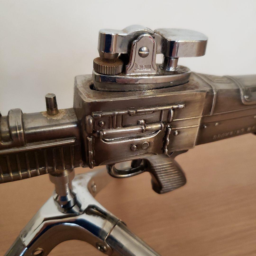 M60　ライフル金属製フィギュア 　三脚スタンド付きライター