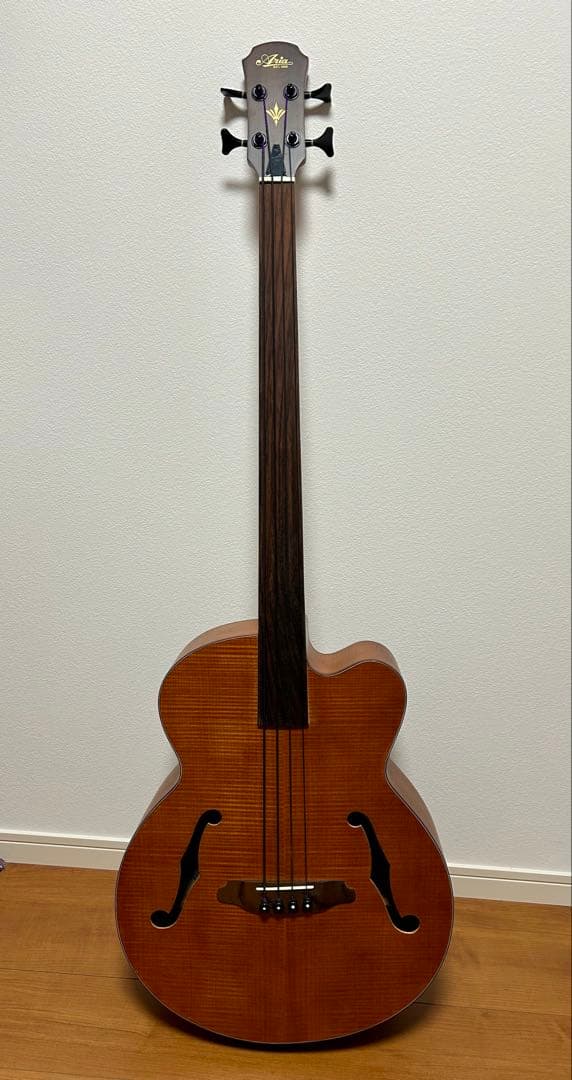 【美品】Aria FEB-FL エレアコベース　フレットレス