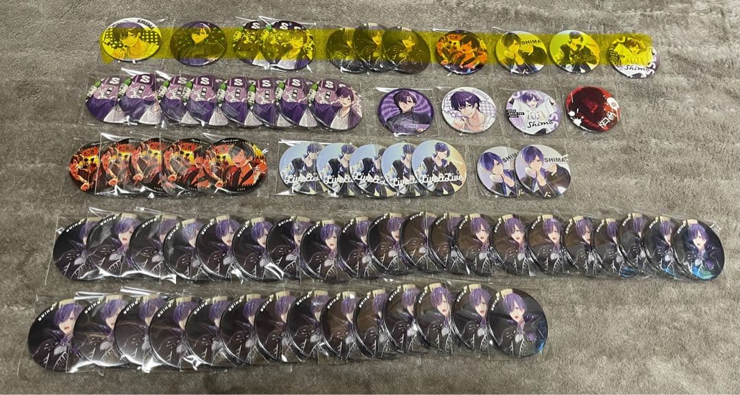 志麻 缶バッジ セット売り(組み合わせ自由)