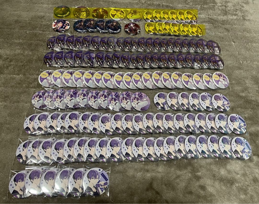 志麻 缶バッジ セット売り(組み合わせ自由)