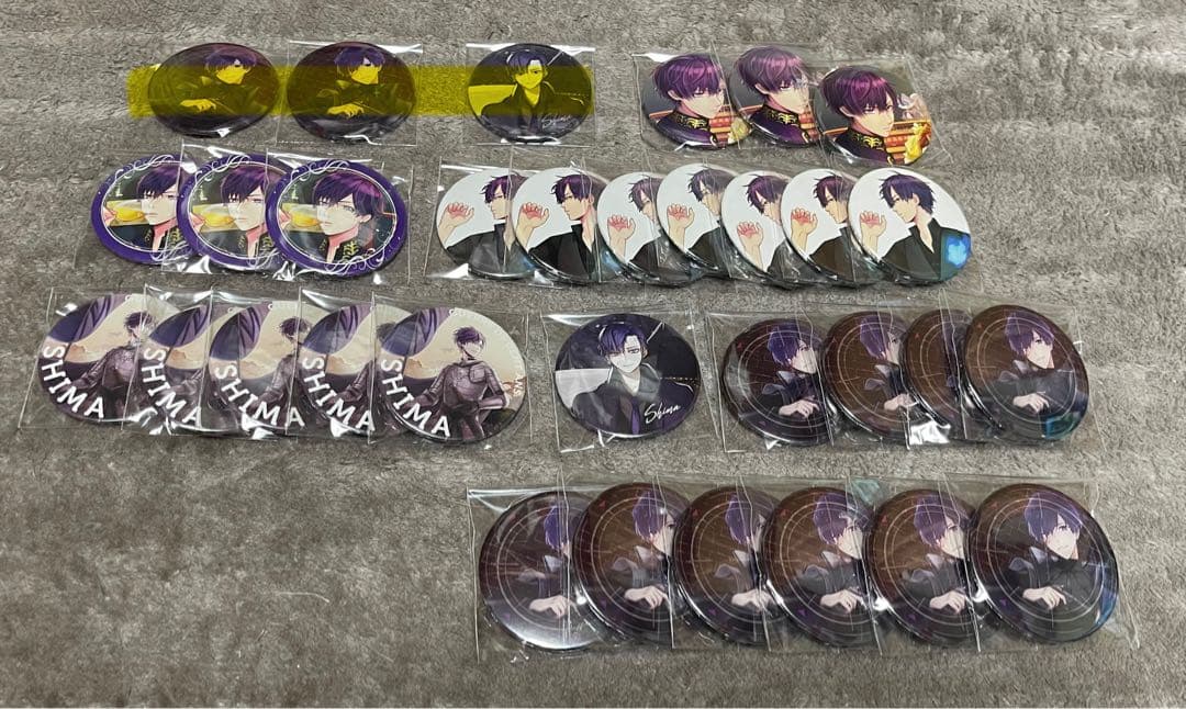 志麻 缶バッジ セット売り(組み合わせ自由)