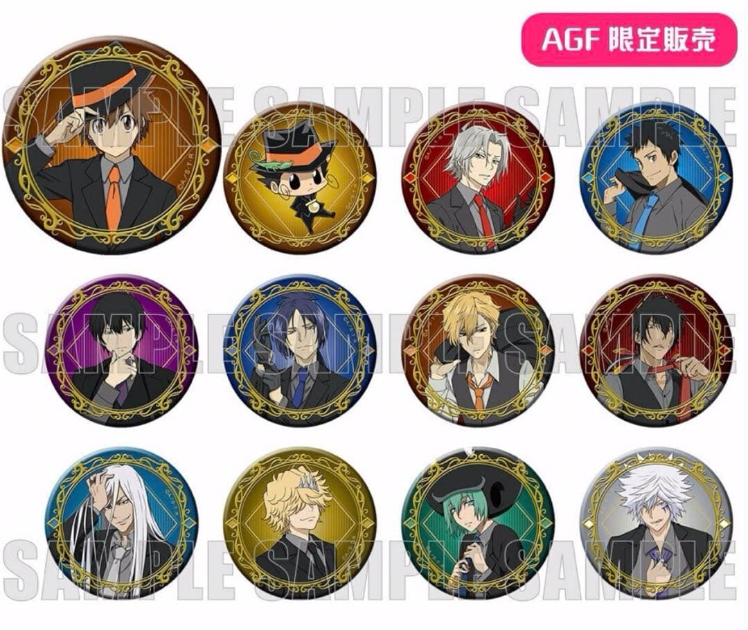 リボーン(89)《アフターAGF2023限定　箔押し缶バッジ》