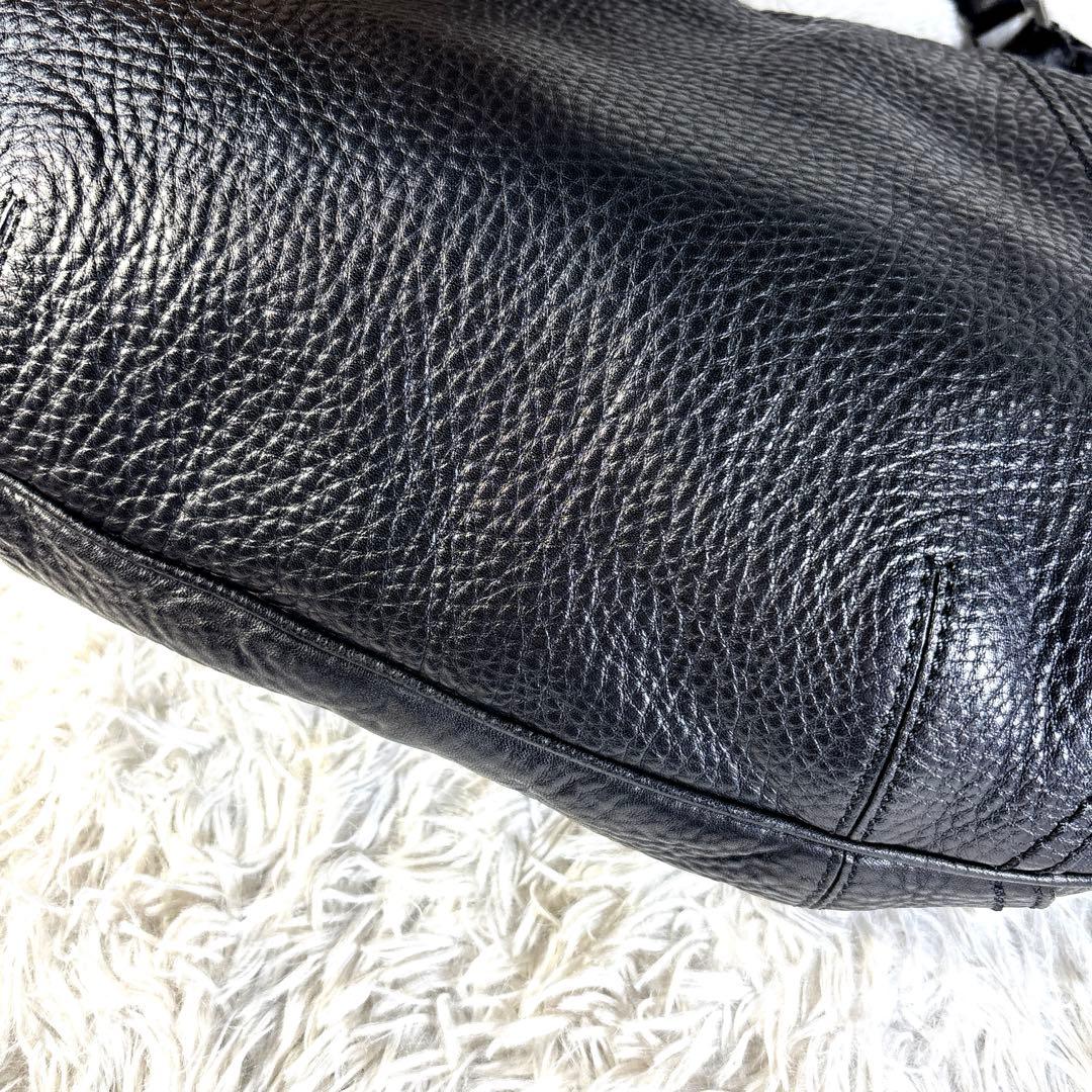 【美品】コールハーン　COLEHAAN　ワンショルダーバッグ　肩がけ　シボ革