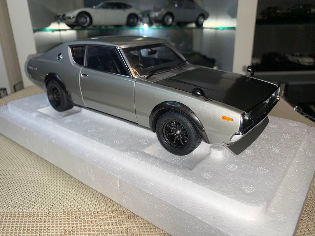 オートアート 1/18 日産スカイラインGTRチューンドvr(シルバー)