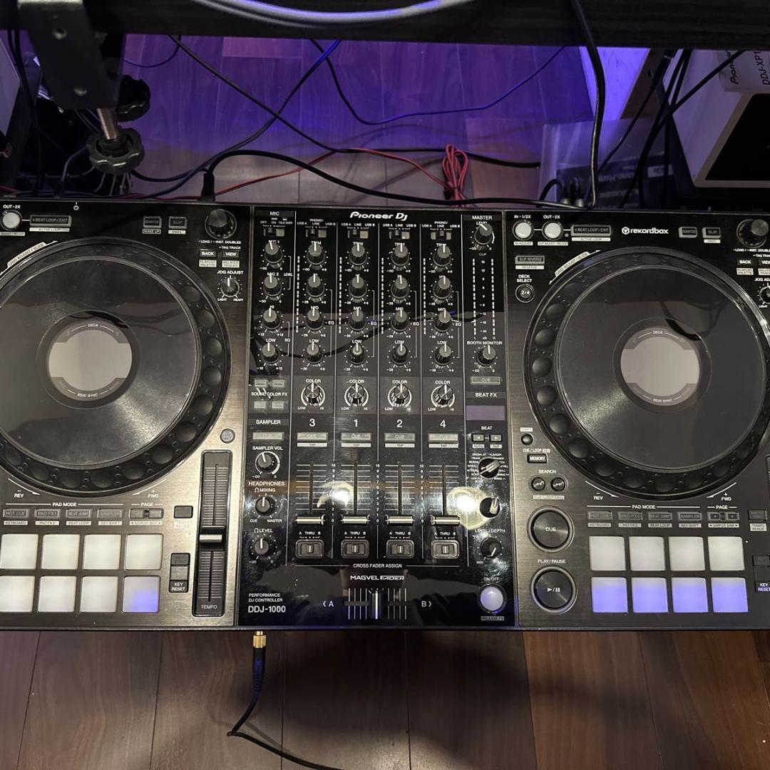 PioneerDJDDJ-1000DJコントローラー中古本体のみ／一部動作難あり