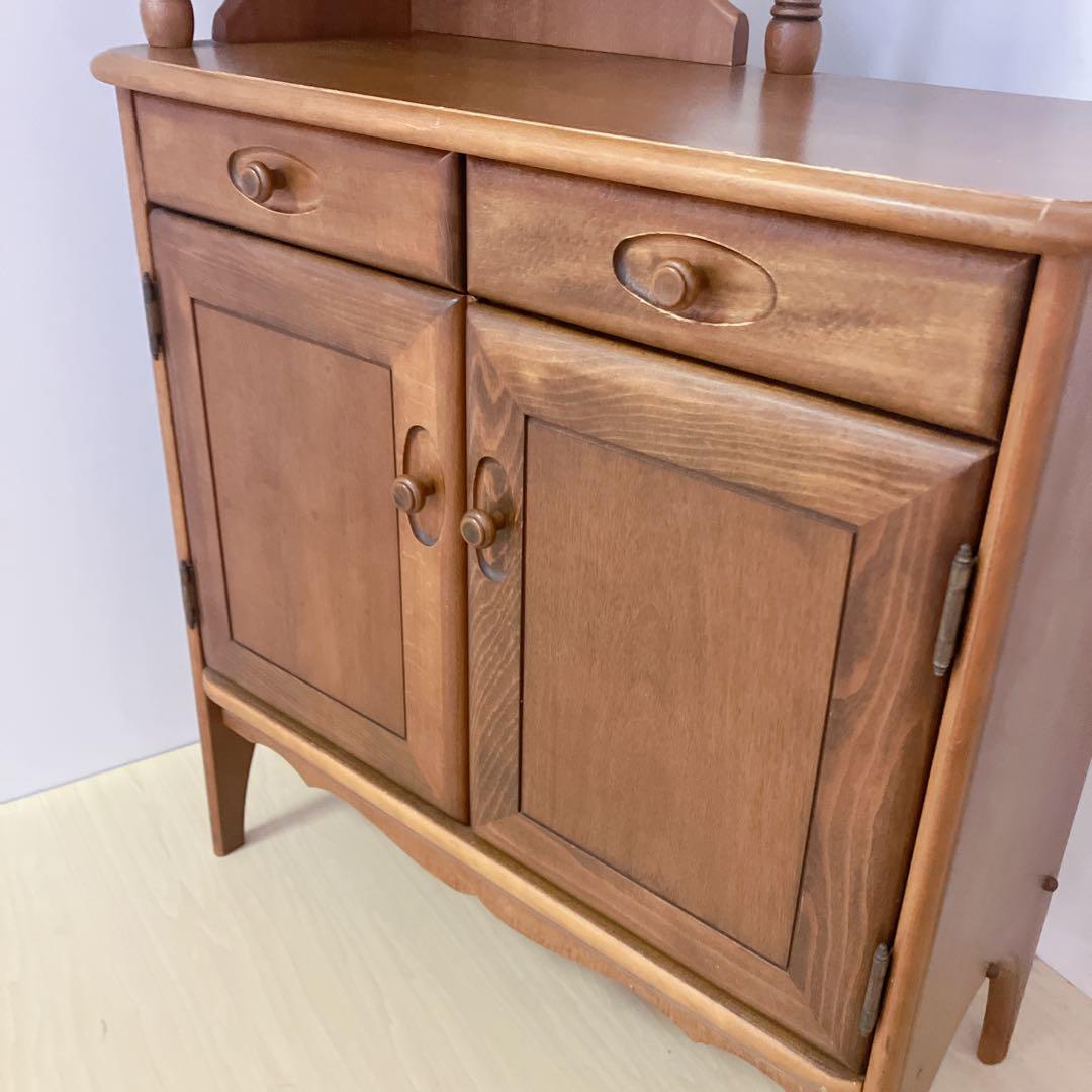 Karimoku カリモク 木製 電話台、FAX台　キャビネット　サイドボード