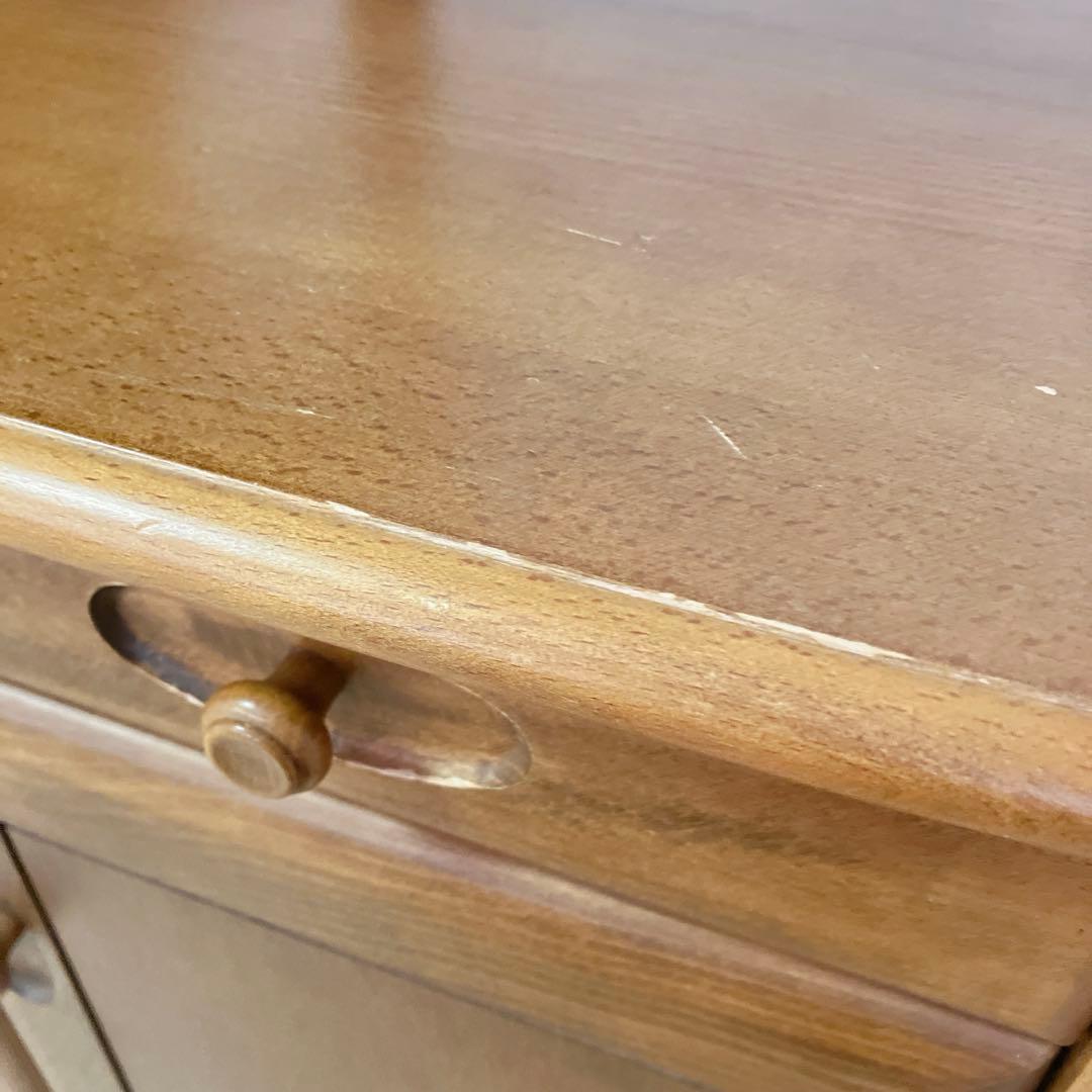 Karimoku カリモク 木製 電話台、FAX台　キャビネット　サイドボード