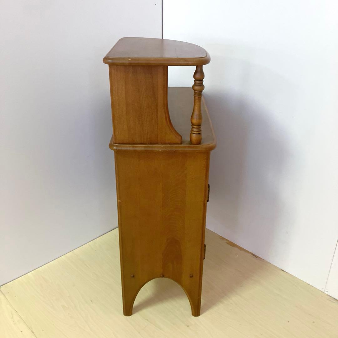 Karimoku カリモク 木製 電話台、FAX台　キャビネット　サイドボード