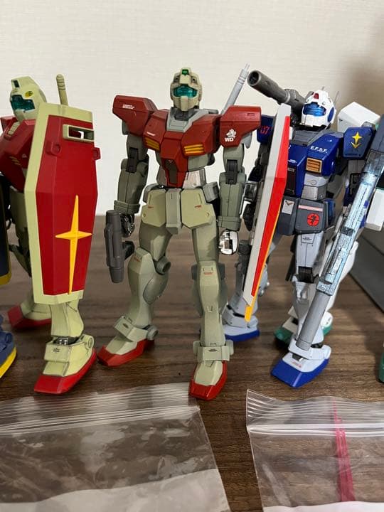 HGUC1／144ジムまとめセット　完成塗装品ガンプラ