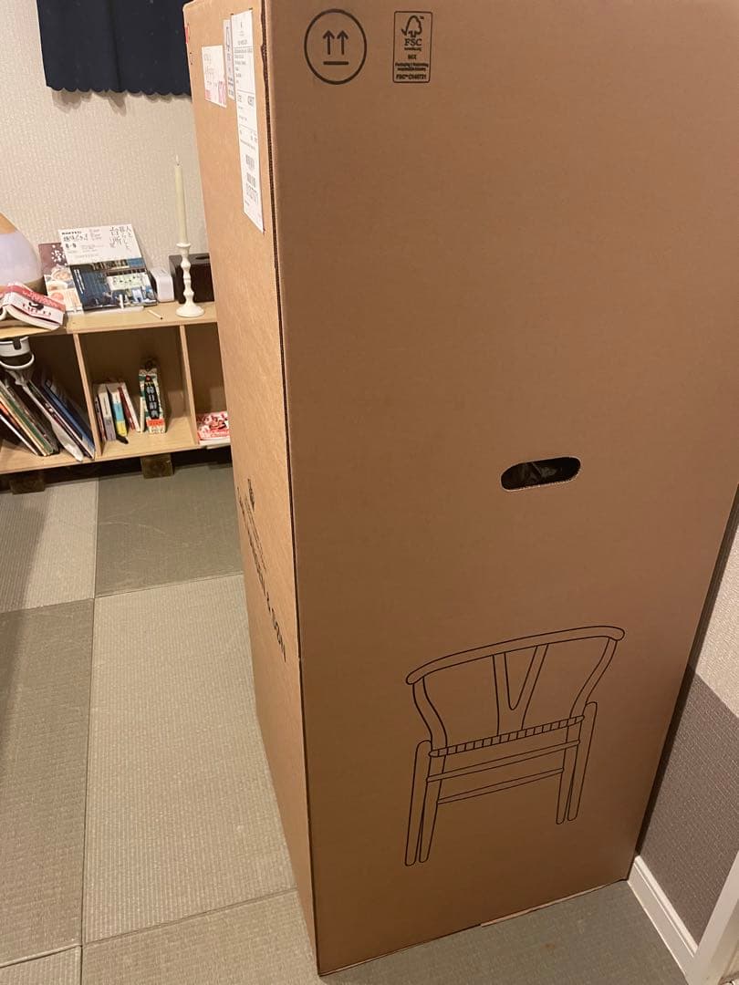 芝犬コロ新品未使用カールハンセン&サンCH24ワイチェアチーク材正規品1脚