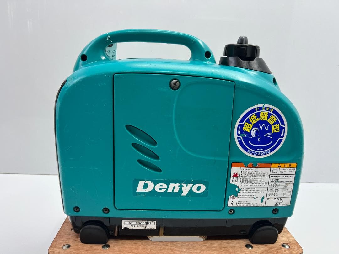 DENYO デンヨー インバーター発電機 GE-900SS-IV★動作良好♪ 5