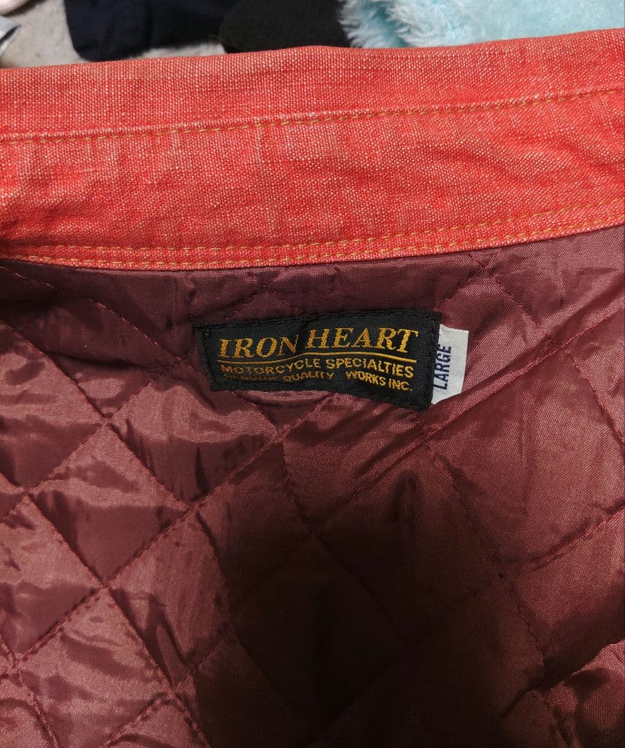 アイアンハート　冬仕様ウエスタンシャツ