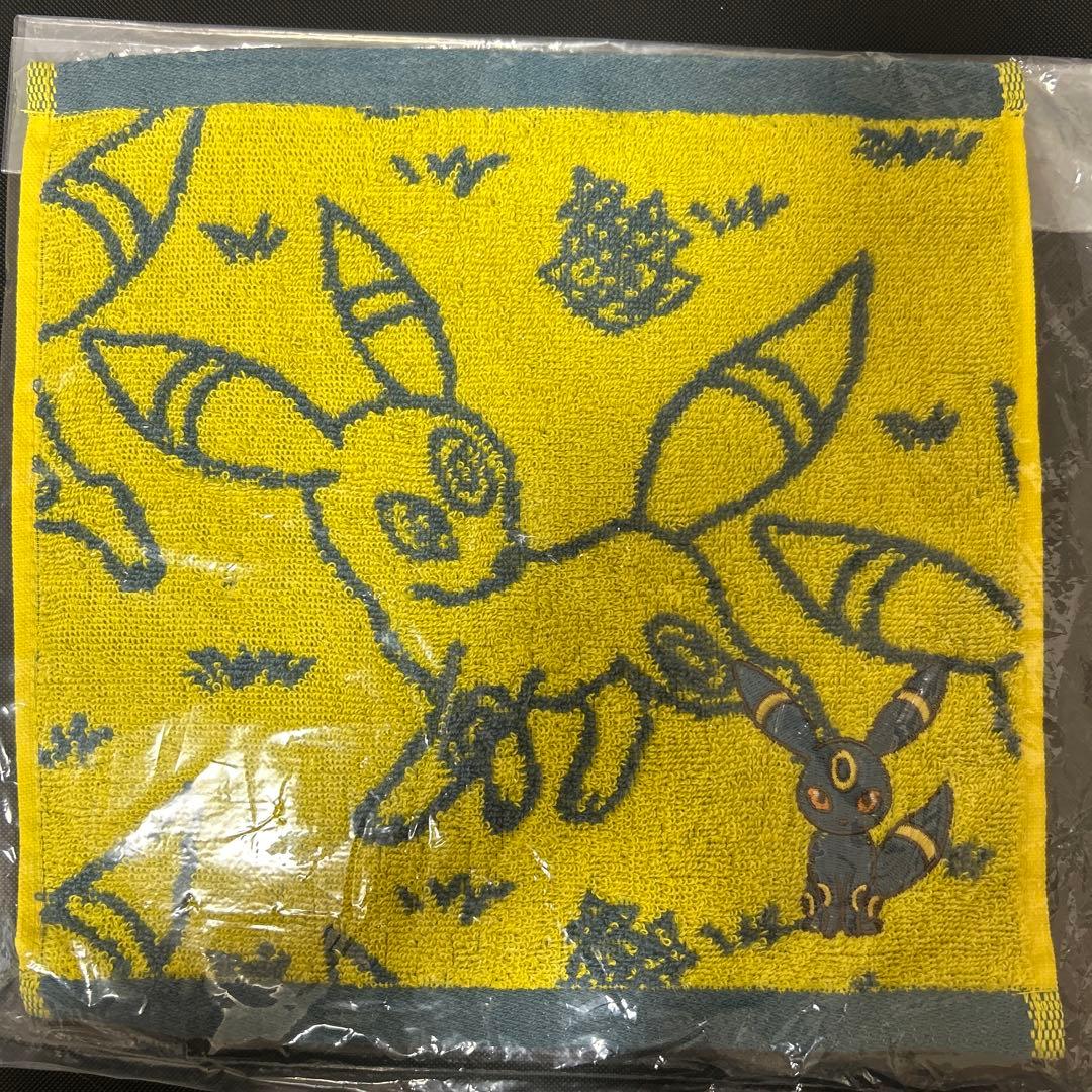 【ポケモンセンター限定】イーブイコレクション　ハンドタオル　ブラッキー