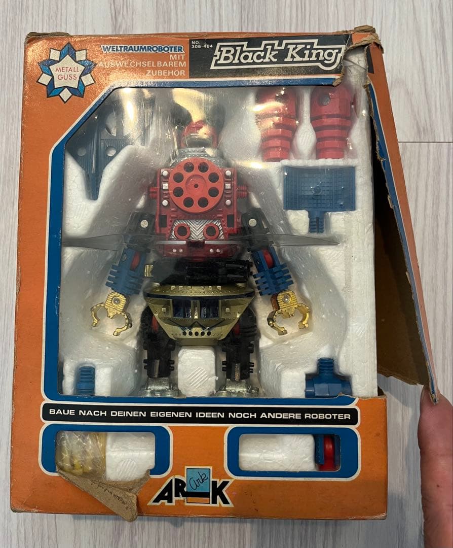 合金アークロン　メカブラックキング　海外版